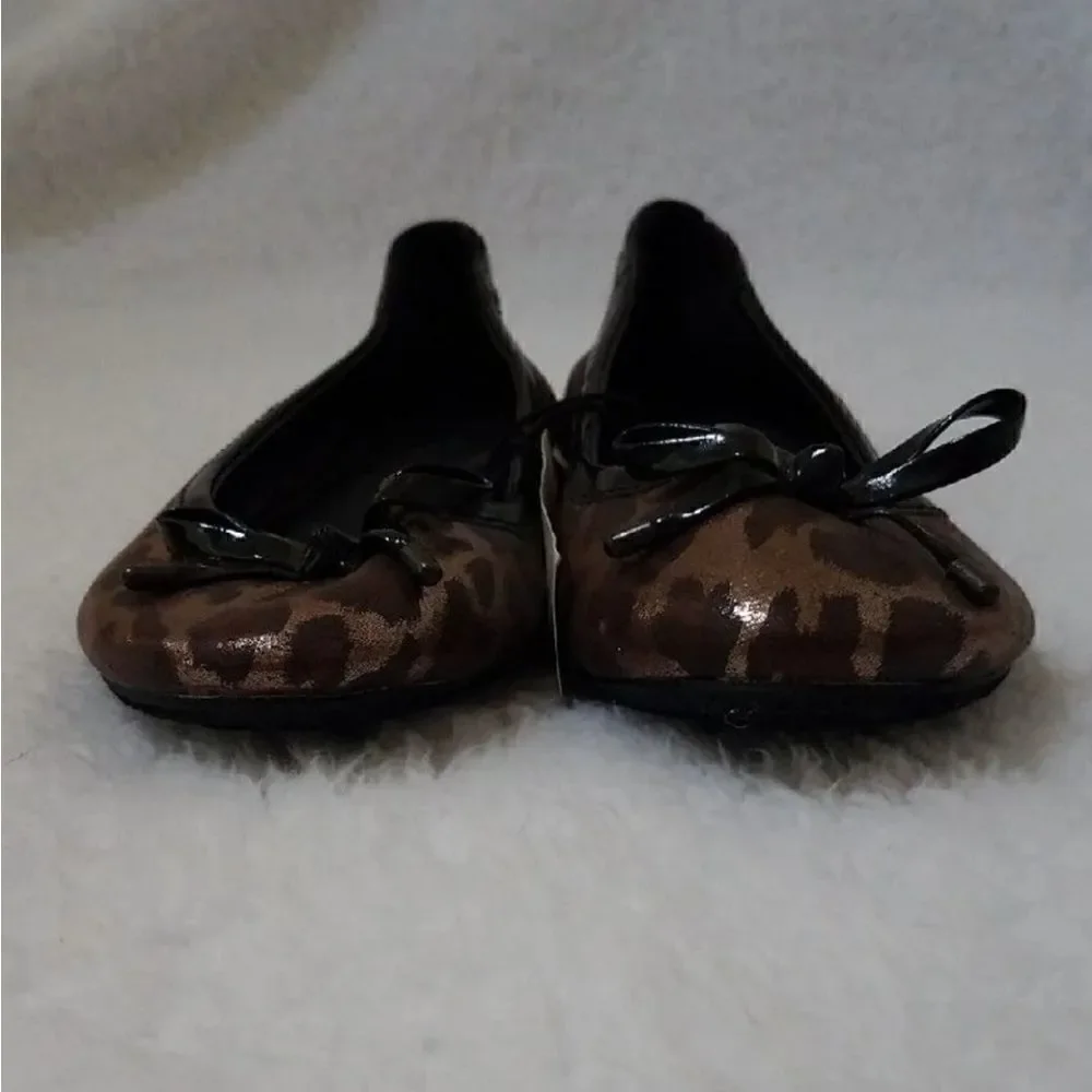 NY&C Leopard Print Flats Size 6
